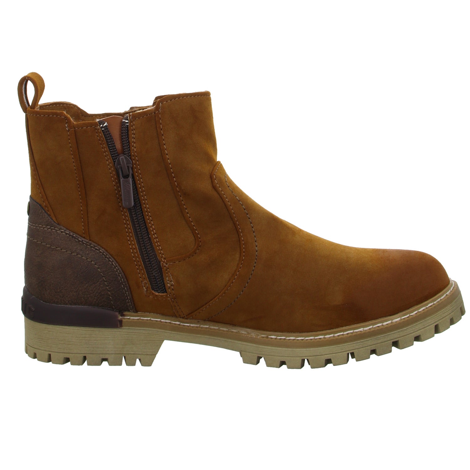 MUSTANG Schlupf/Reißverschlußstiefelette Warmfutter Freizeit (Casual)