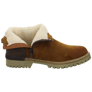 MUSTANG Schlupf/Reißverschlußstiefelette Warmfutter Freizeit (Casual)