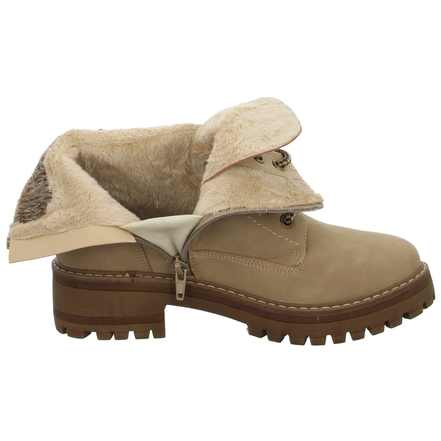 BOXX Schnürstiefelette Warmfutter bis 35mm Absatz (casual)