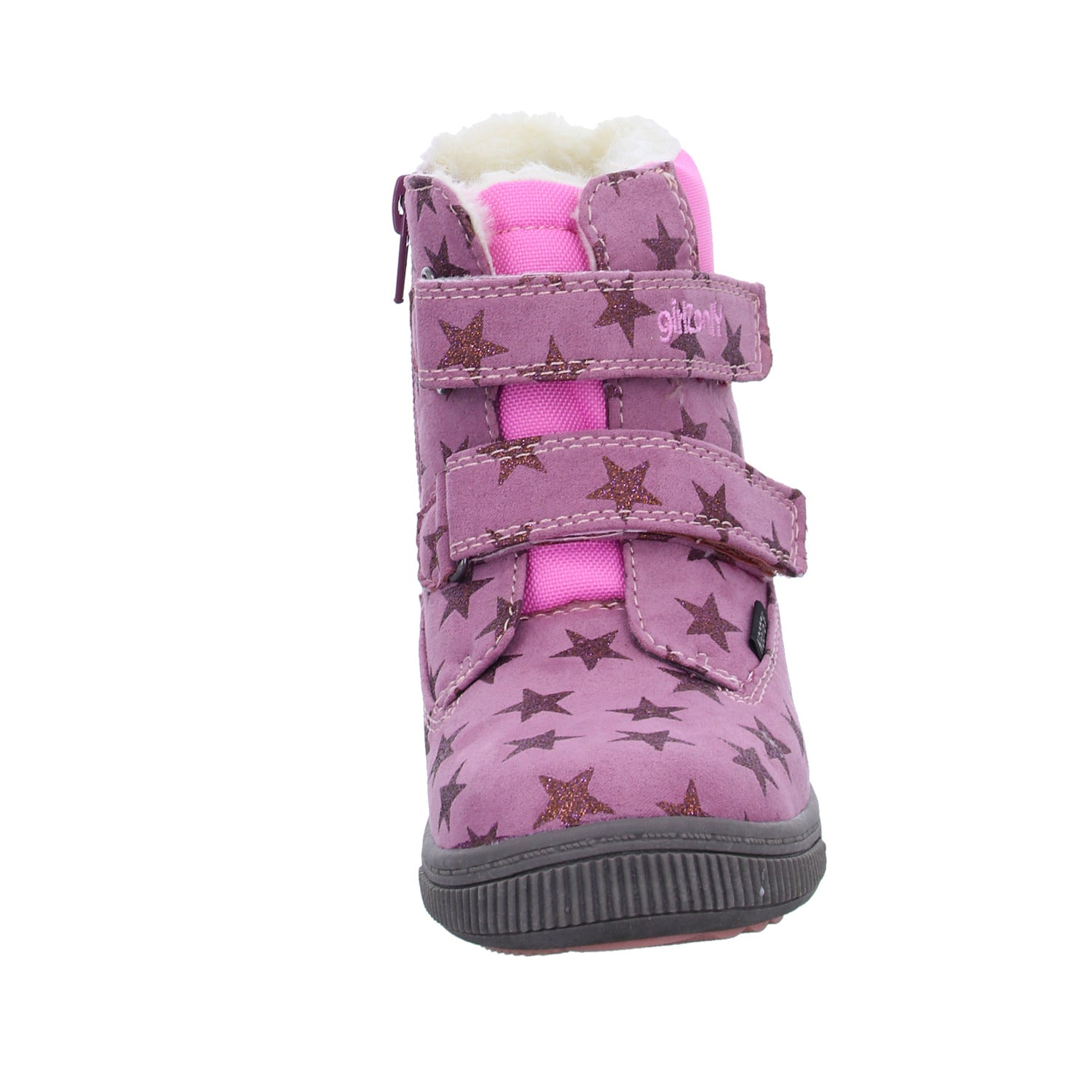 girlZ onlY Schlupf-/Klettstiefelette Warmfutter