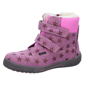 girlZ onlY Schlupf-/Klettstiefelette Warmfutter