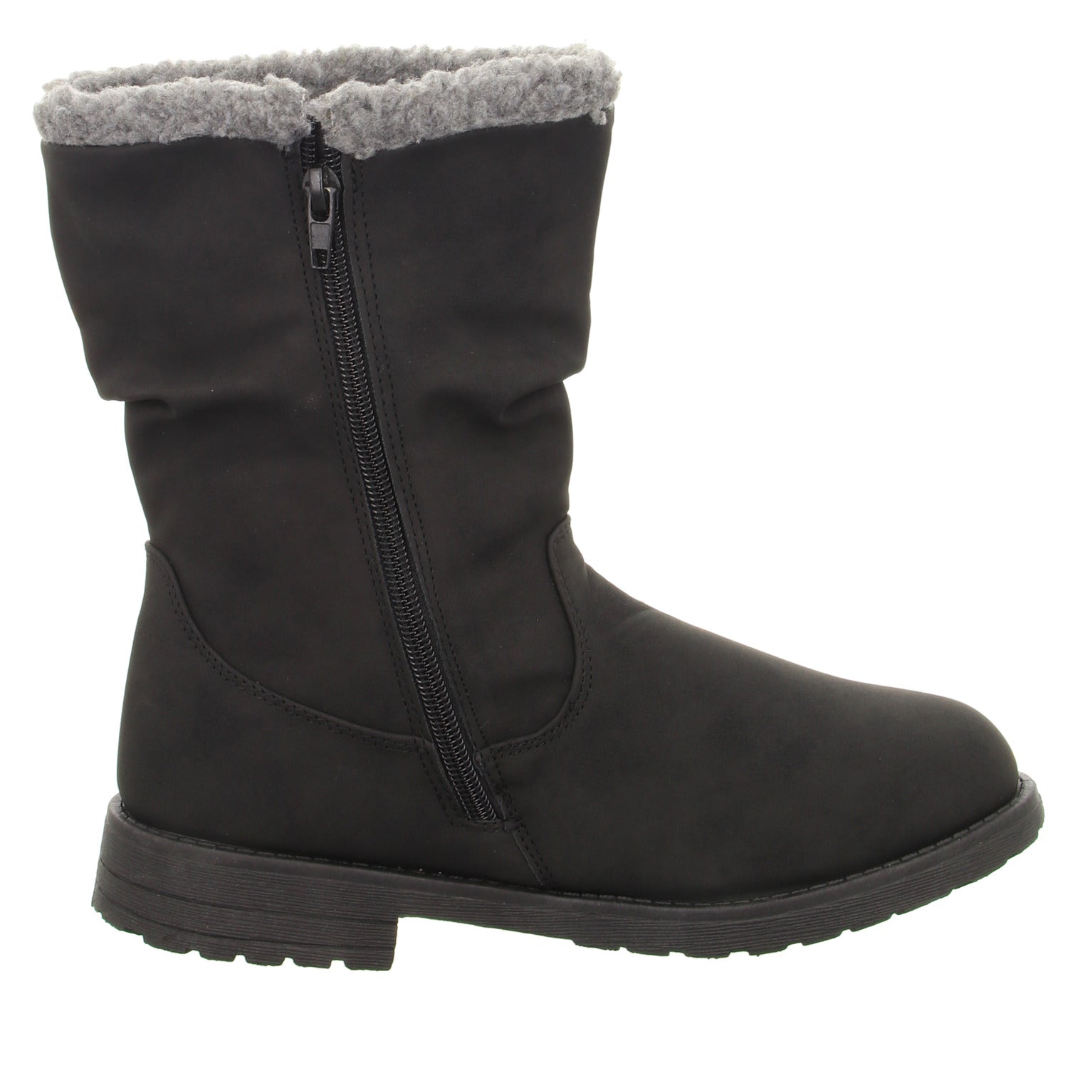 girlZ onlY Schlupf-/Klettstiefelette Warmfutter