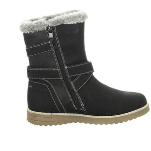 girlZ onlY Schlupf-/Klettstiefelette Warmfutter