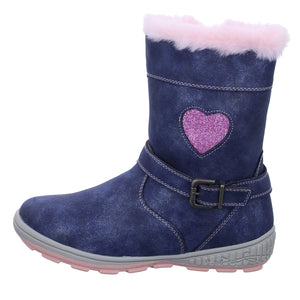 girlZ onlY Schlupf-/Klettstiefelette Warmfutter