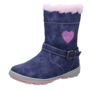 girlZ onlY Schlupf-/Klettstiefelette Warmfutter