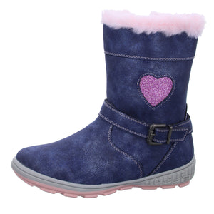 girlZ onlY Schlupf-/Klettstiefelette Warmfutter