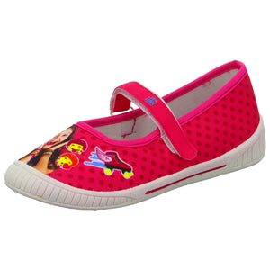 Soy Luna Leinen Slipper/Kletthalbschuh