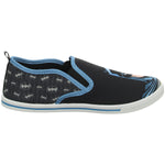 Lade das Bild in den Galerie-Viewer, Batman Leinen Slipper/Kletthalbschuh
