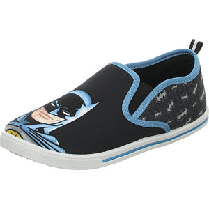 Batman Leinen Slipper/Kletthalbschuh