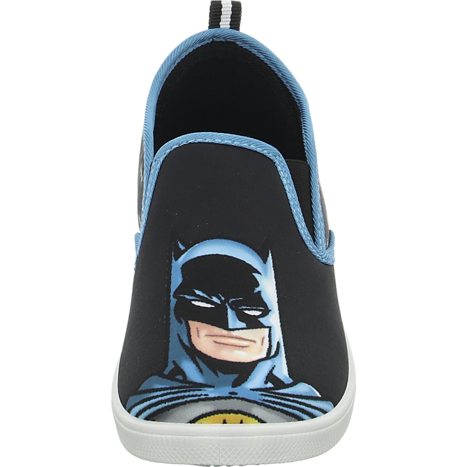 Batman Leinen Slipper/Kletthalbschuh