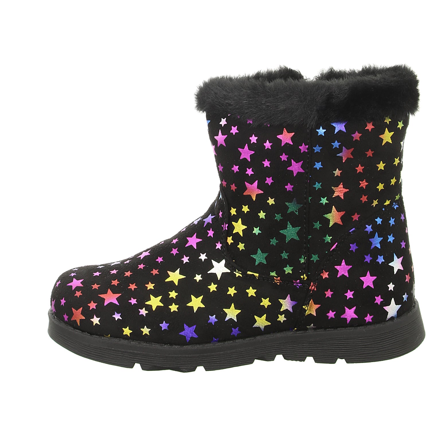 girlZ onlY Schlupf-/Klettstiefelette Warmfutter