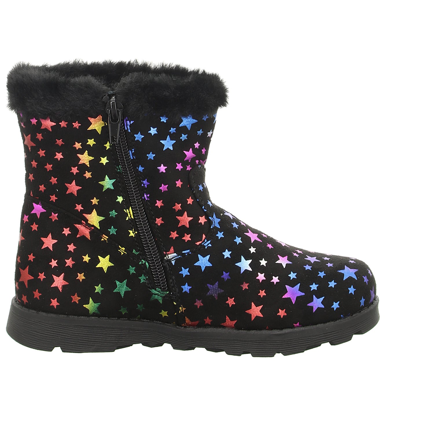 girlZ onlY Schlupf-/Klettstiefelette Warmfutter