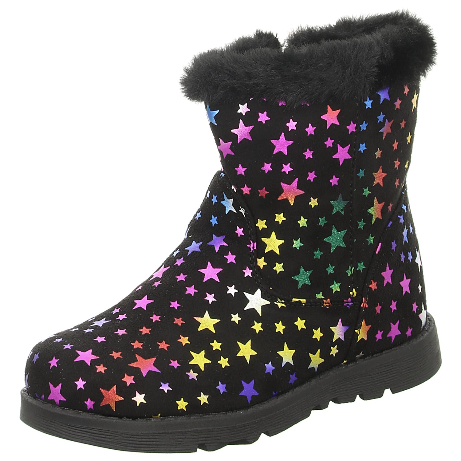 girlZ onlY Schlupf-/Klettstiefelette Warmfutter