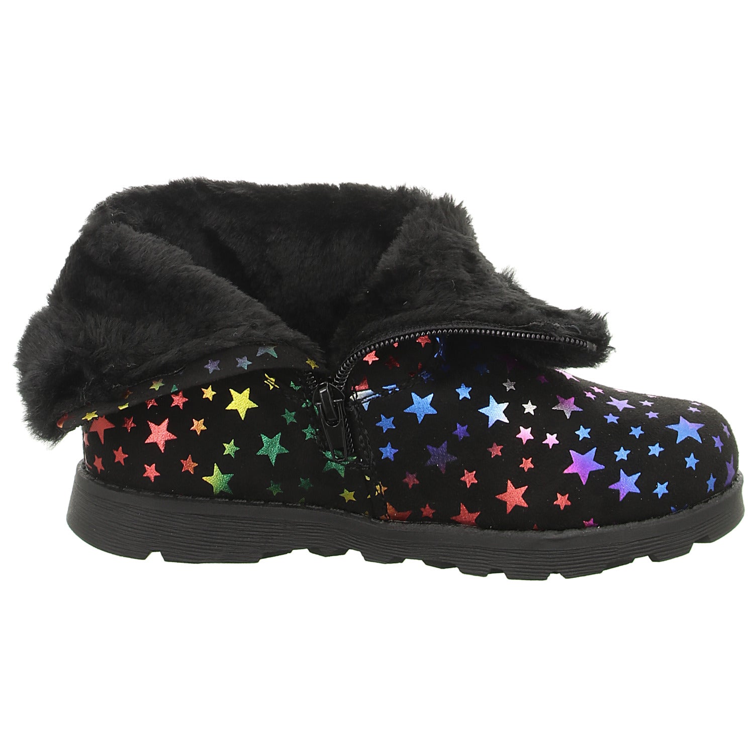 girlZ onlY Schlupf-/Klettstiefelette Warmfutter