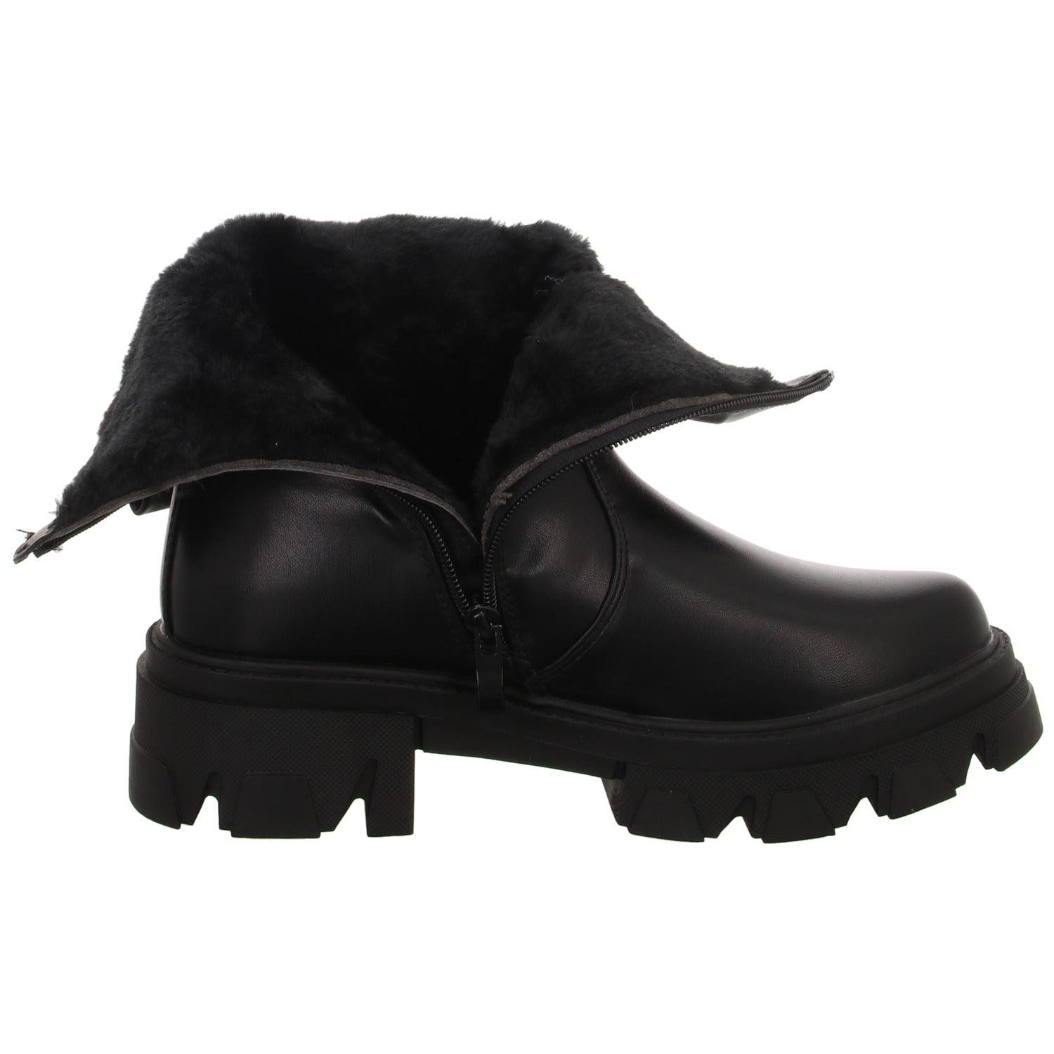 girlZ onlY Schlupf-/Klettstiefelette Warmfutter