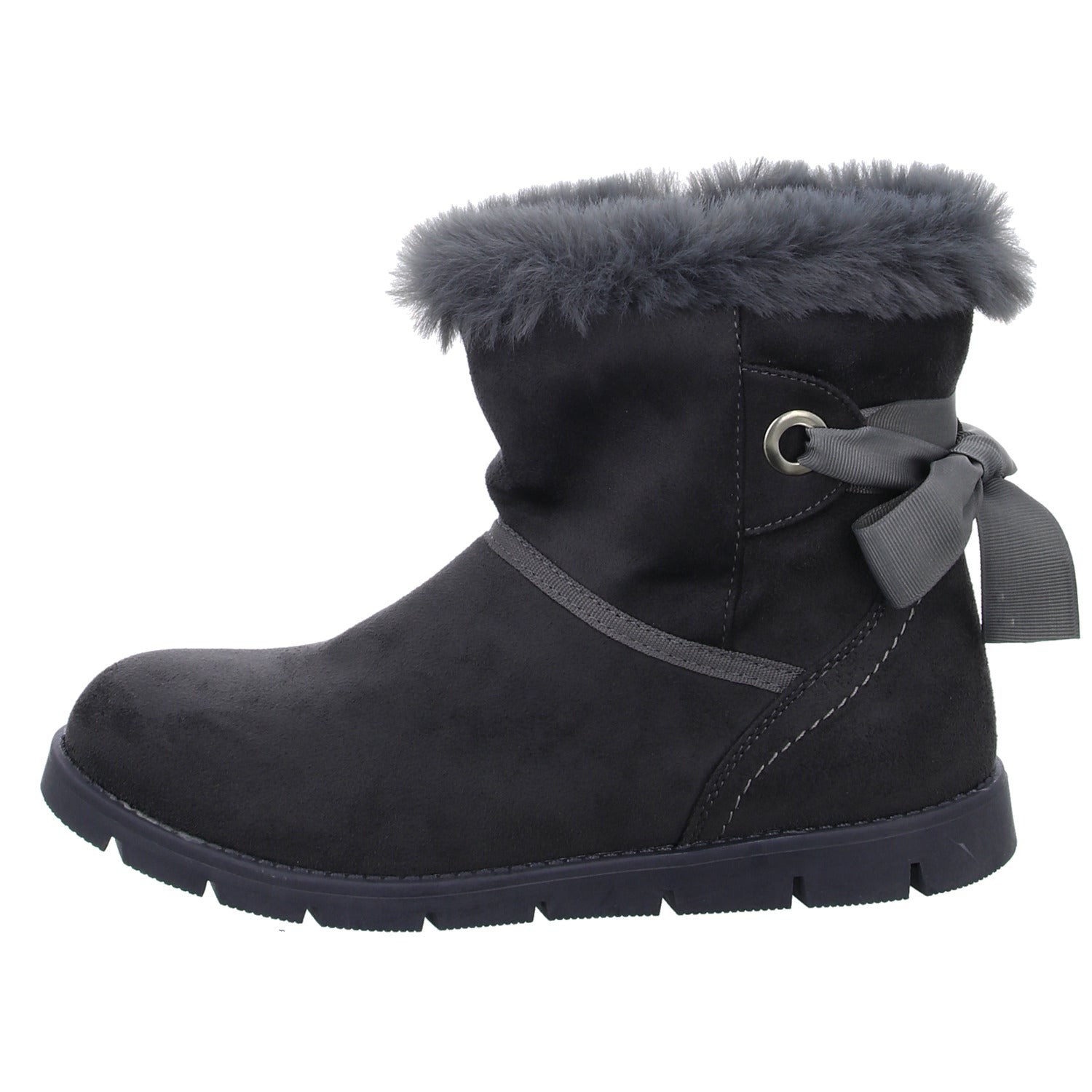 girlZ onlY Schlupf-/Klettstiefelette Warmfutter