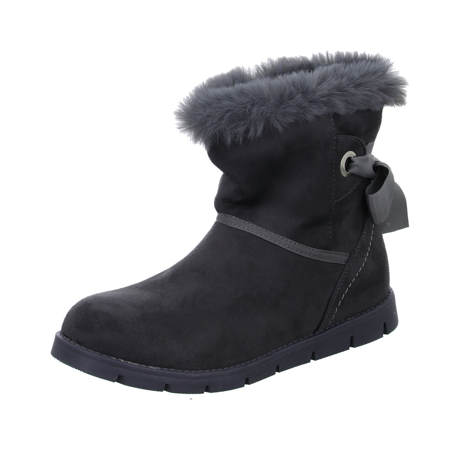 girlZ onlY Schlupf-/Klettstiefelette Warmfutter