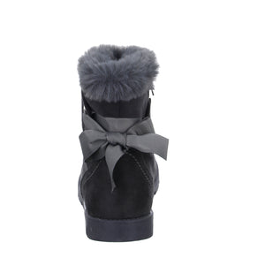 girlZ onlY Schlupf-/Klettstiefelette Warmfutter