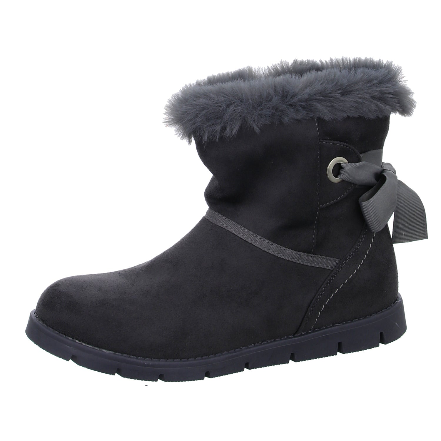 girlZ onlY Schlupf-/Klettstiefelette Warmfutter